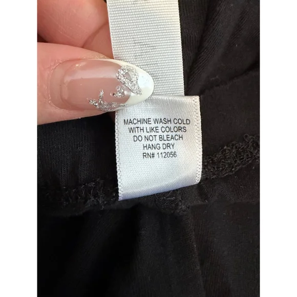 Zenana Basic Black Bike Shorts - High Waisted - Size Medium 2 AVAILABLE - Picture 5 of 5